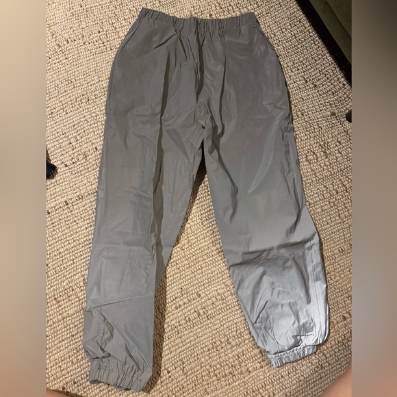 Grey Reflective Rave Pants - Picture 2 of 2